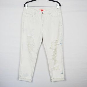 Chelsea & Violet Cropped Jeans Light Wash 28